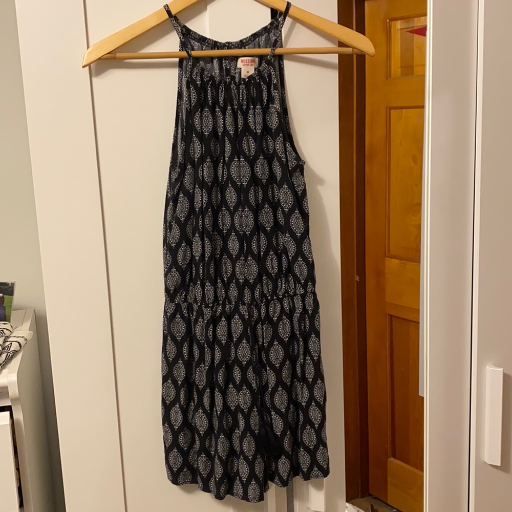 Patterned romper